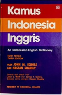 Kamus Indonesia-Inggris: an Indonesian-English dictionary
