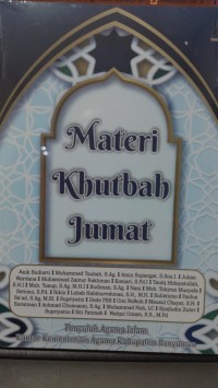 Materi khutbah jumat