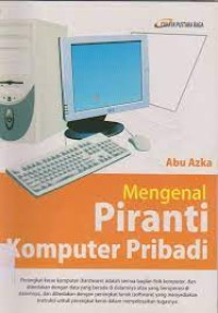 Mengenal piranti komputer pribadi