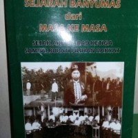 Sejarah banyumas dari masa ke masa