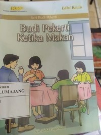 Budi pekerti ketika makan