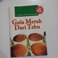 Gula merah dari tebu