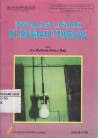 Instalasi Listrik di Rumah Tinggal