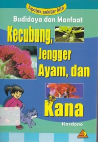 Budidaya dan manfaat kecubung, jengger ayam, dan kana