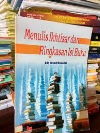 Menulis ikhtisar dan ringkasan isi buku