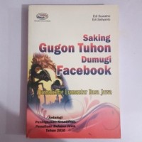 Saking gugon tuhon dumugi facebook jurnalisme lumantar bahasa jawa