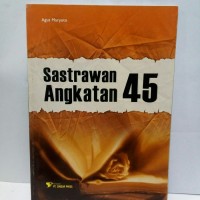 Sastrawan angkatan 45