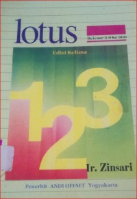 Pedoman Lotus 1-2-3 Release 2.00 keatas